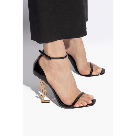 Saint Laurent Shoes - Saint Laurent Opyum Sandals US 9 EU 39 Womens Black Patent Leather $1500